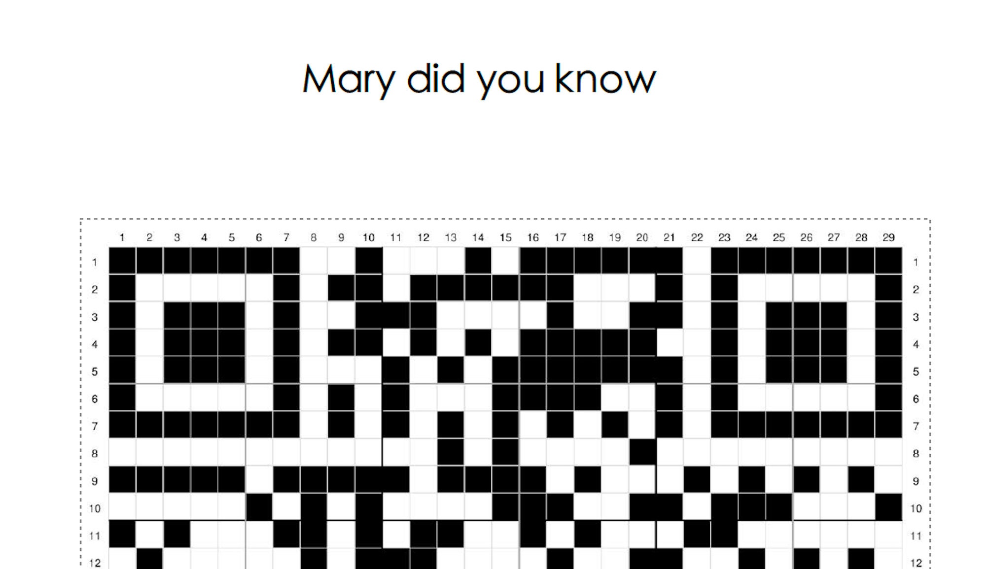 Christmas Songs QR Codes Cross Stitch Pattern (PDF) - Etsy