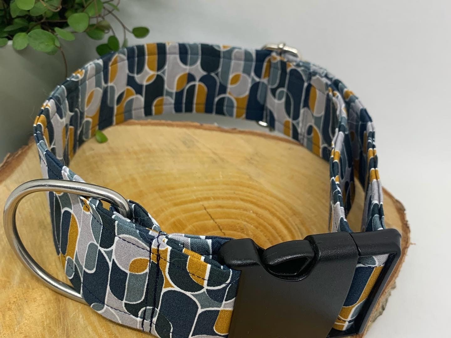 Collier Réglable Unique Pour Chien Rétro