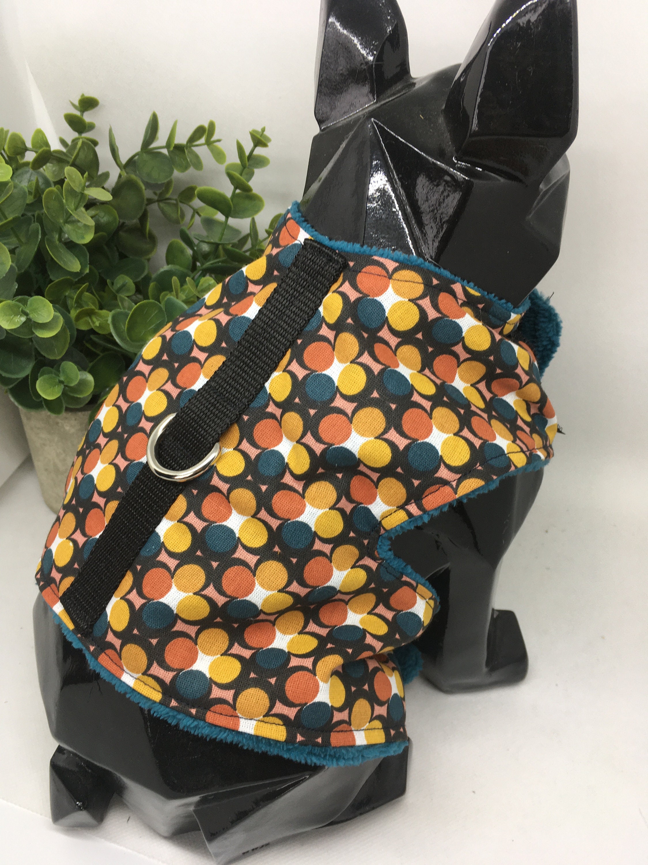 Harnais Gilet Ajustable Petits Chiens ou Chats Collection Pop