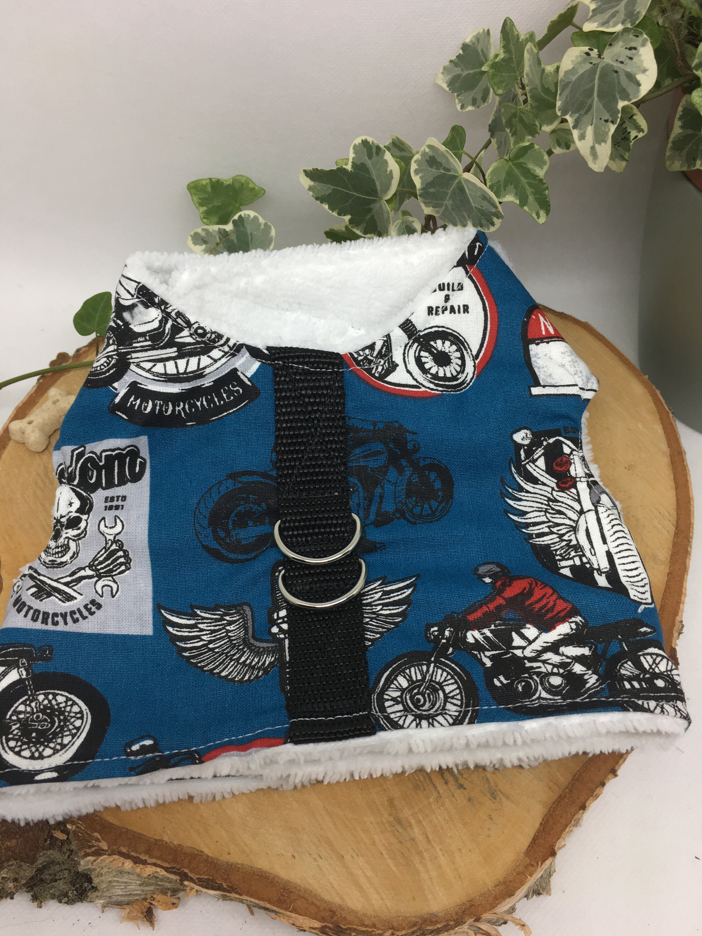 Harnais Gilet Ajustable Petits Chiens ou Chats Collection Harley