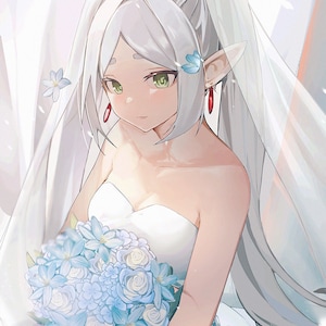 Bride Frieren 11&quot;x17&quot; Poster Print