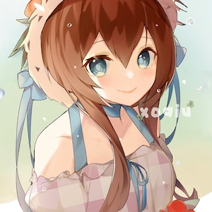 Impressão de cartão postal Summer Amiya (Arknights) 4"x6"