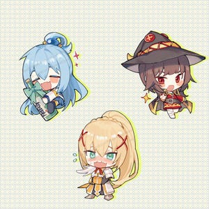 KonoSuba 2" Acrylic Charms