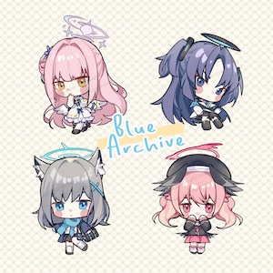 Blue Archive 2&quot; Acrylic Charms