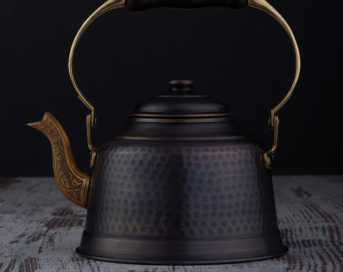 Old Royal Aluminum Tea Kettle Old Tea Pot , Rustic Tea Kettle