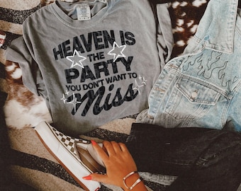 Heaven is the Party | Digital Design | PNG | Christian Jesus Design | Original Creator |