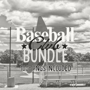 Baseball + Softball Club Bundle PNG Bundle | Sport Designs (Digital)