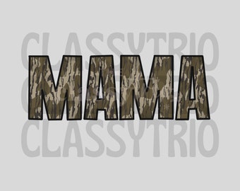 Old Camo Mama | Digital Design | PNG | Sublimation | Camouflage | Hunting | Country Shirt Design | Hunting