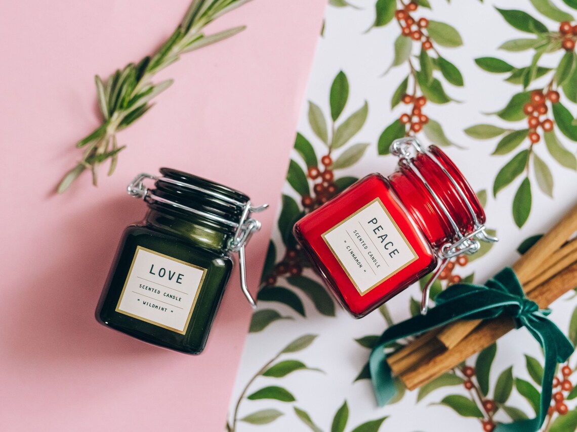 Custom Candle Jar Labels