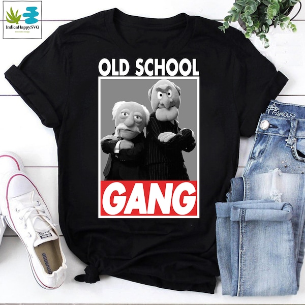 Old School Gang Waldorf And Statler Vintage T-Shirt, The Muppets Show Shirt, Muppet Shirt, TV Series Shirt, Puppet Shirt, Muppet Lovers Gift