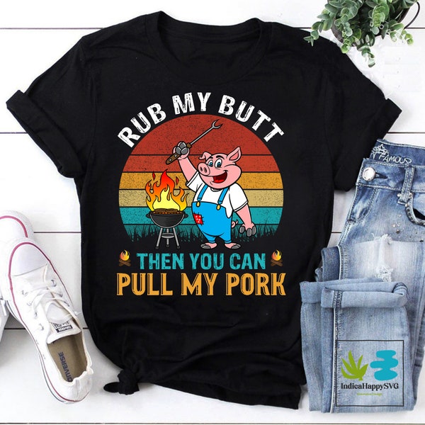 Rub Butt Svg - Etsy