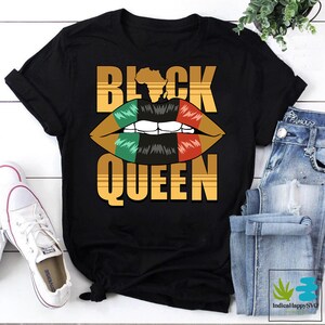 Schwarze Königin Black Lives Matter Juneteenth Vintage T-Shirt, schwarzes Königin Shirt, Juneteenth Shirt, schwarzes Frauen Shirt, schwarzes Rechte Shirt