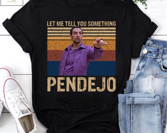 Laat me je iets vertellen Pendejo Vintage T-shirt, The Big Lebowski Shirt, 90s Movie Shirt, Comedy Movie Shirt, Jesus Quintana Shirt