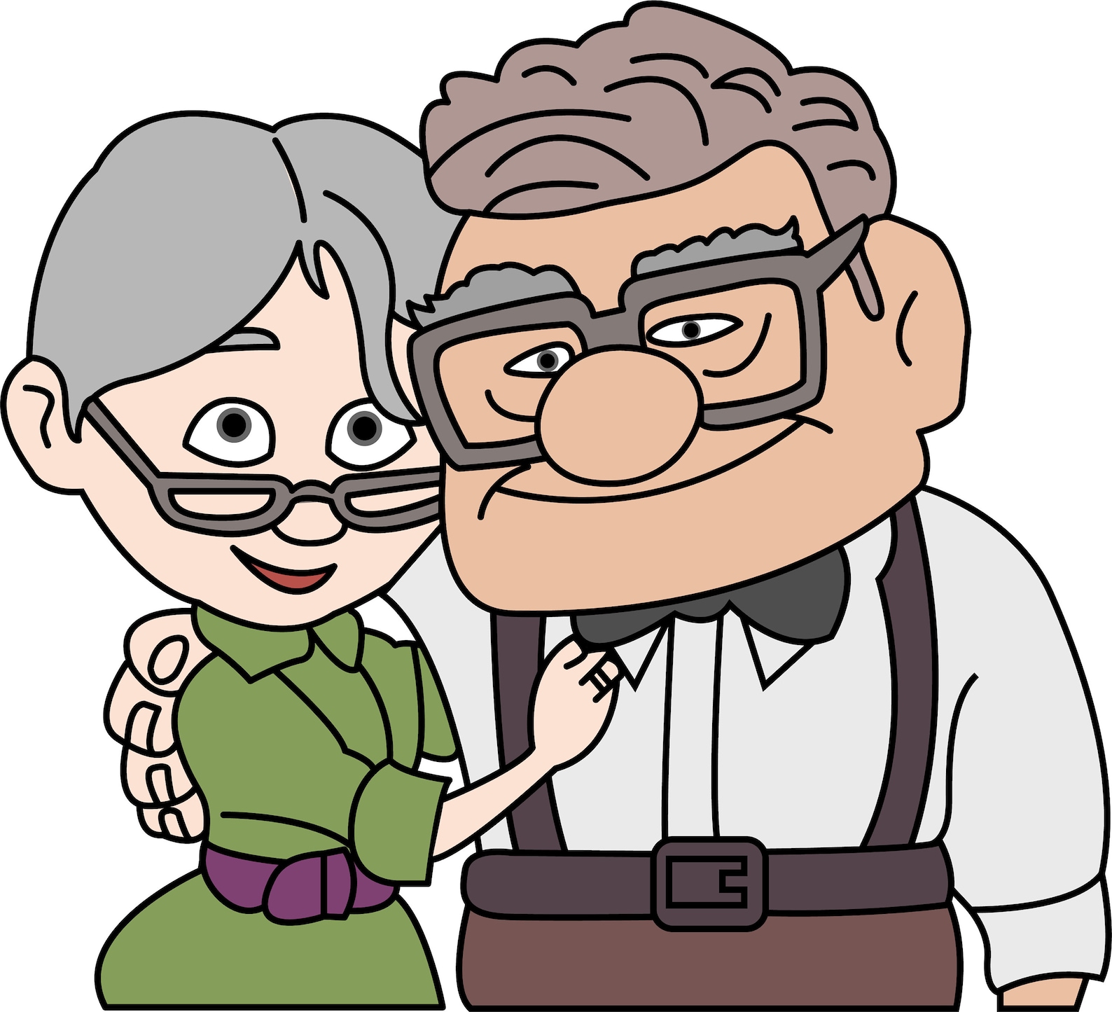 Ellie and Carl Svg PNG Up Movie SVG Bundle Valentine's Etsy