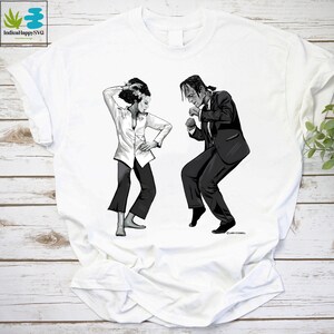 White pulp fiction shirt 2025