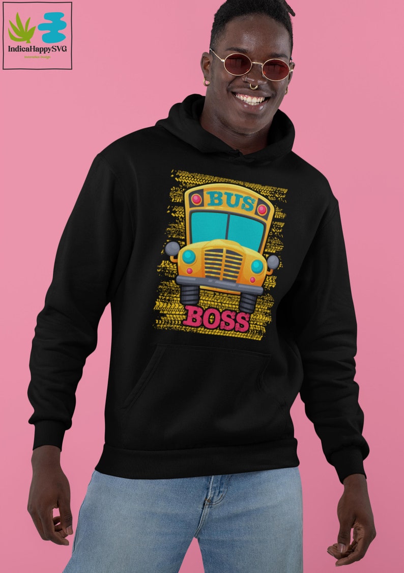 Bus Boss Gift Bus Driver Vintage T-Shirt, Bus Shirt, School Bus Shirt, Bus Vintage Shirt, Funny Bus Shirt, Bus Driver Shirt image 4