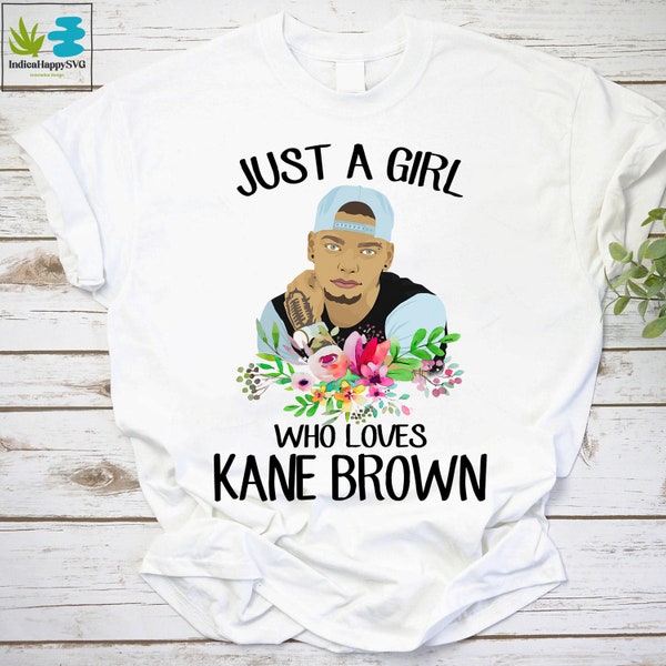 Just A Girl Who Loves Kane Brown Vintage T-Shirt, Kane Brown Shirt, Singer Shirt, Musician Shirt, Country Music Shirt, Music Lovers Shirt