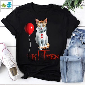 Kitten it cheap clown shirt