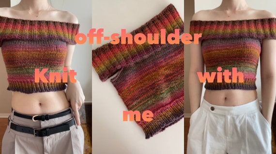 トップス DIANTE FLAP OFF SHOULDER CROPPED KNIT Flap off shoulder cropped knit | DIANTÉ (ディアンテ)公式通販