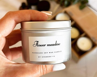 Soy wax scented aromatherapy candle