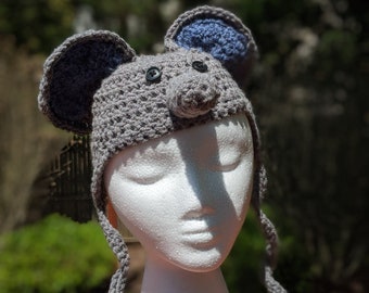 Crochet Toddler Elephant Hat