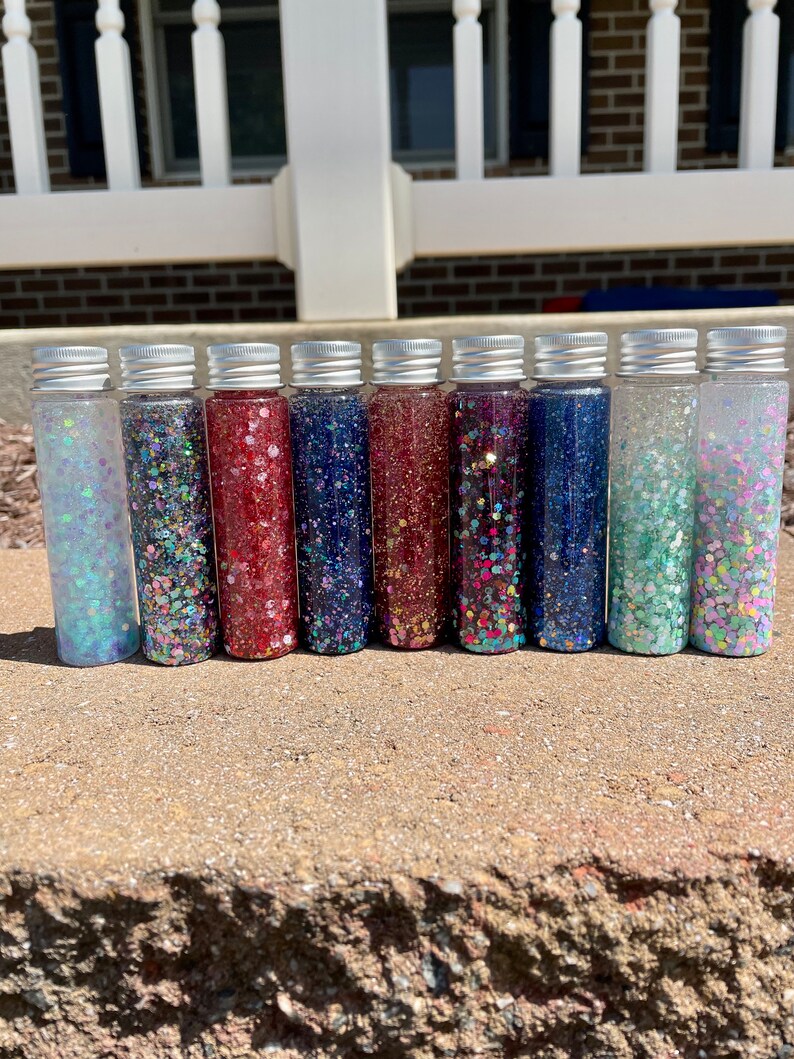Glitter Mini Bottle Sensory Bottles Calm Down Bottles Anxiety & Stress
