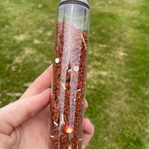 Smores Campfire  | Sensory Bottles | Calm Down Bottles |  Anxiety & Stress Relief | Autism Sensory Bottles