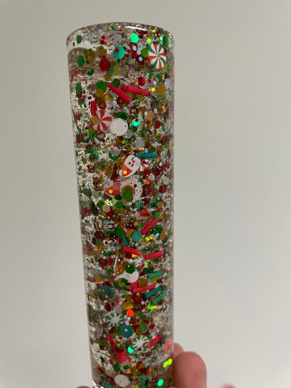 Christmas- SANTA | Sensory Bottles | Calm Down Bottles | Anxiety & Stress Relief | Autism Sensory Bottles