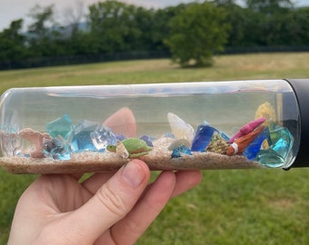 Ocean animal  | Sensory Bottles | Calm Down Bottles |  Anxiety & Stress Relief | Autism Sensory Bottles | Desk Stress Relief