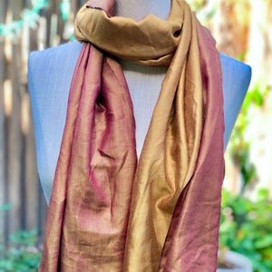 Long silk lightweight shoulder cover wrap stole shawl Evening piano scarf Birthday women gift for her Christmas gift for mom