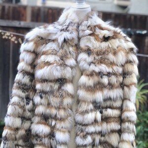 Blue fox coat for sale hot sale