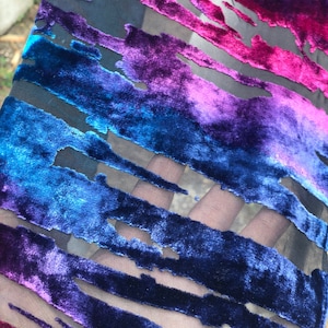 Silk semi sheer burnout velvet shoulder cover wrap shawl Vibrant color piano scarf Birthday women gift for her Mothers day gift for mom