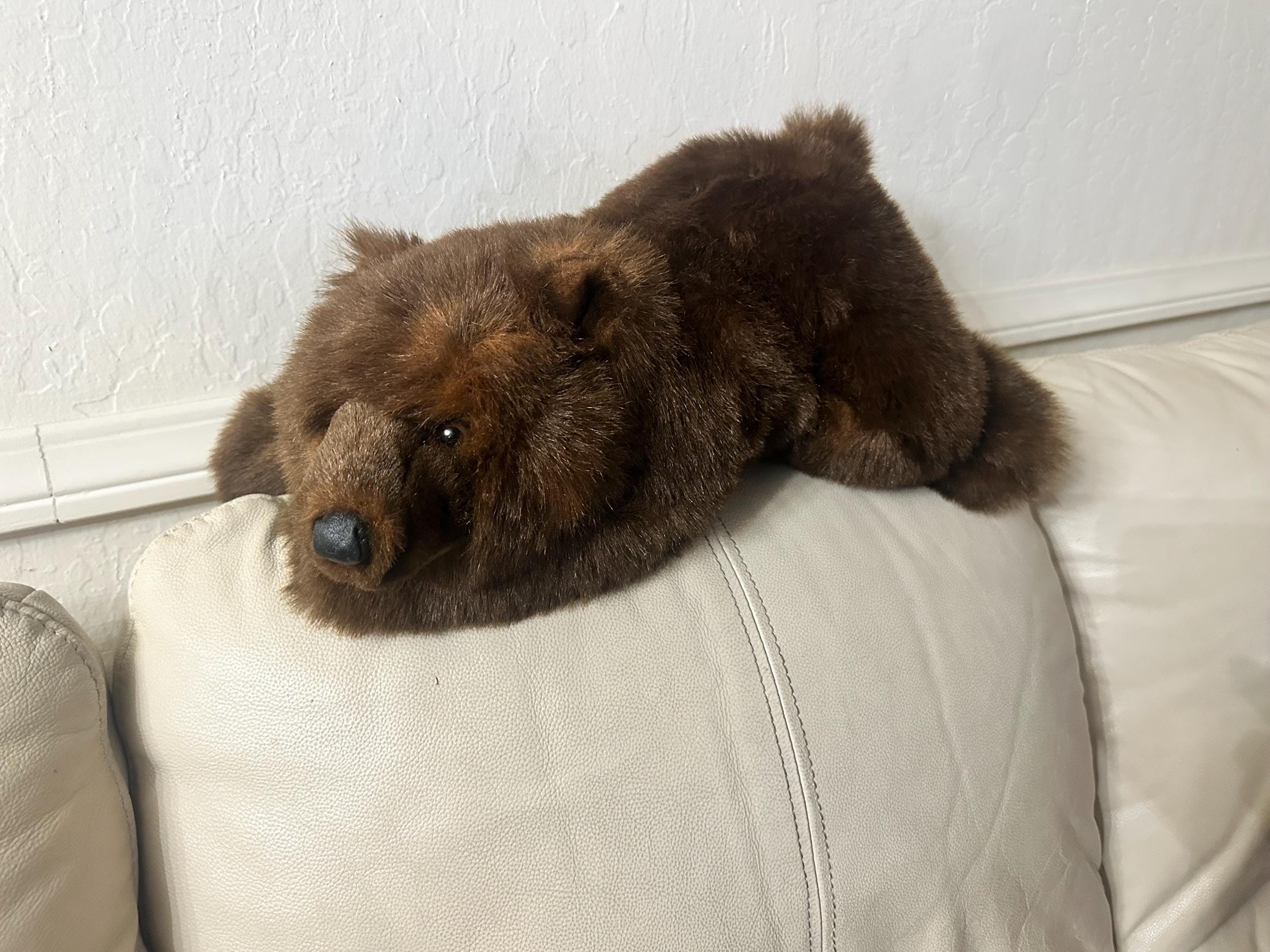 Stuffed Grizzly Bear Vintage - Etsy