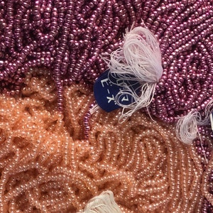 Hiroshima Japanese 2mm Glass Seed Beads, Colorful sz 11/0 Seed Beads 25 g package