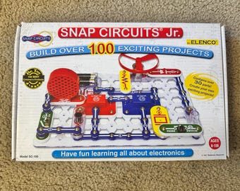 Electronic Snap Kits build 100 exciting projects Electronics 101 educational kit for kids