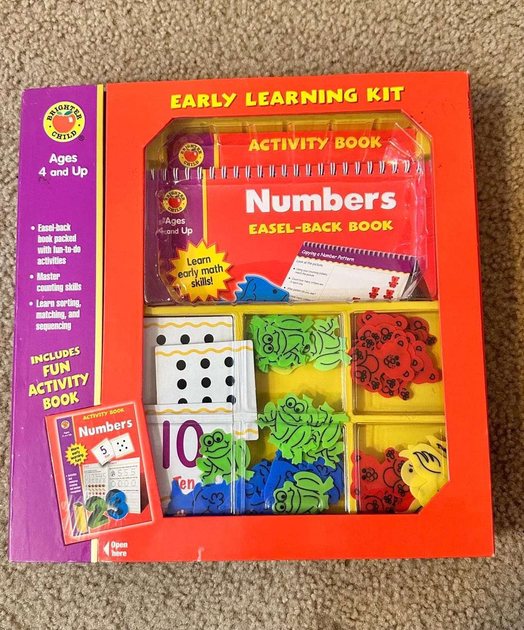Brighter Child Educational Early Learning Kit Math Sorting Counting ...