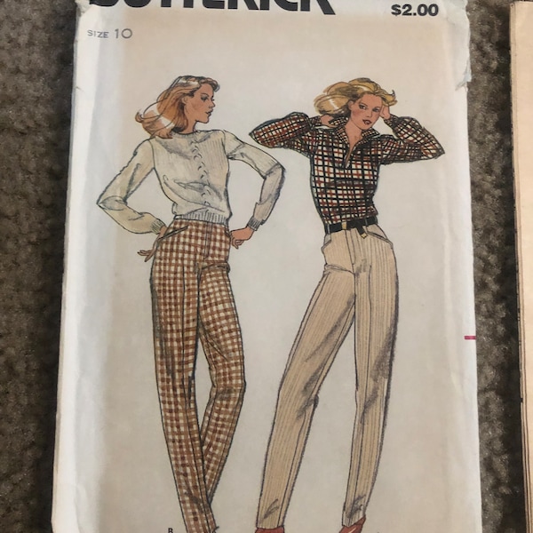 Butterick 3343 Misses proportioned pants sz 10 Uncut easy women sewing pattern