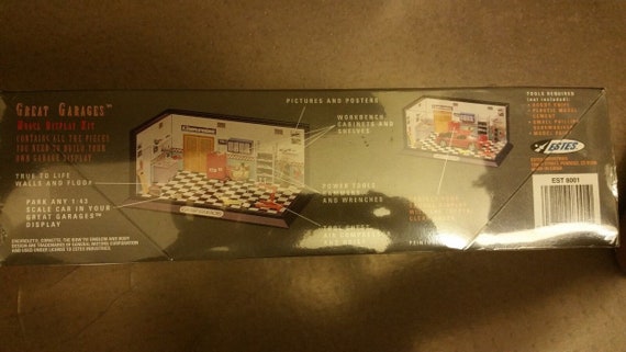 ミニカー Great Garages Model Display Kit Estes Great Garages Chevrolet Corvette Model Display Kit Scale 1