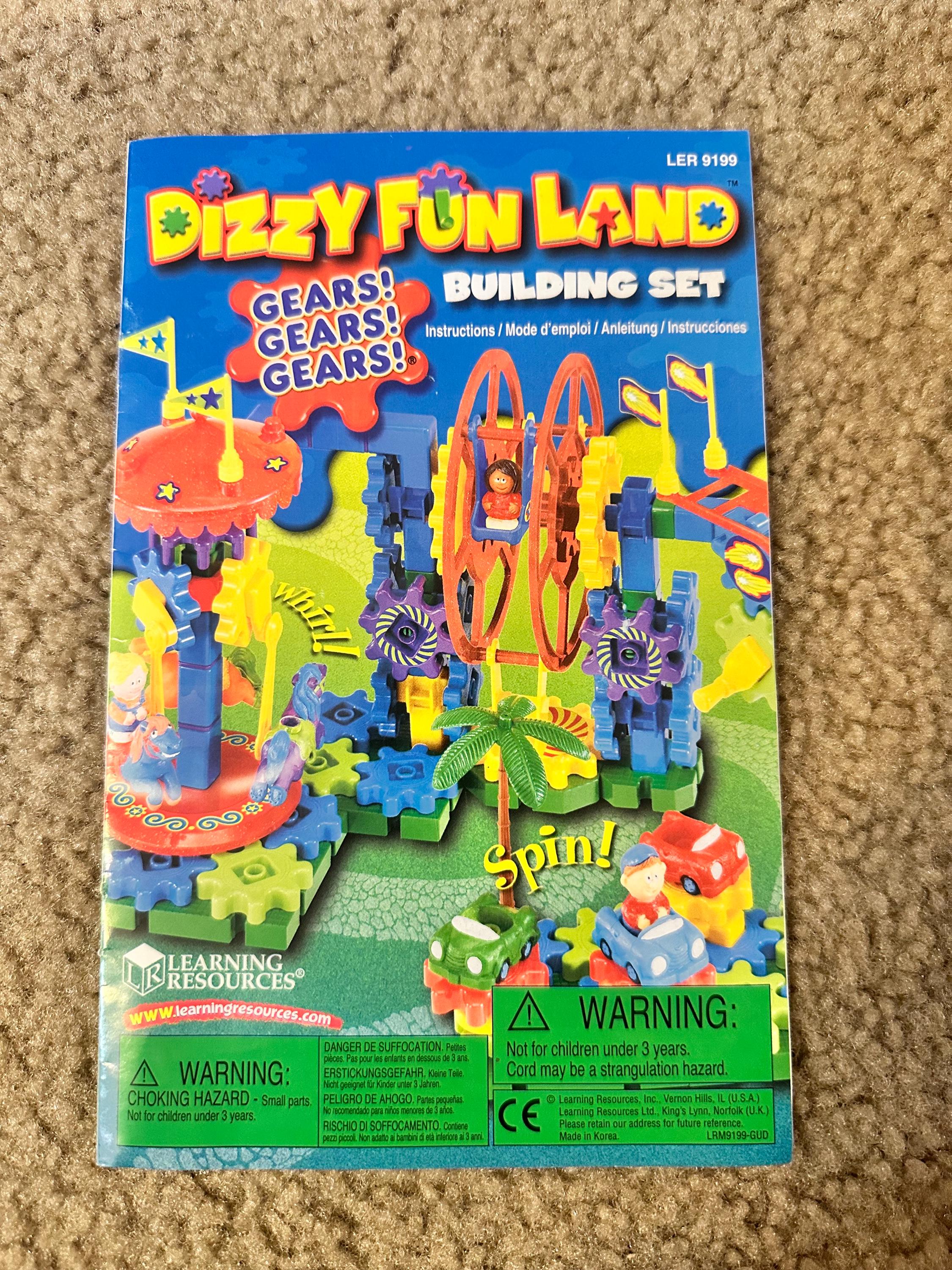 Learning Resources Gears Dizzy Fun Land STEM Activities Fine Motor