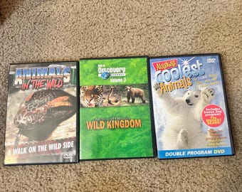 Popular Mechanics for Kids Dvds // Set of 2 // Super Sea Creatures