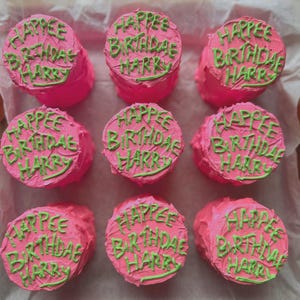 Happee Birthdae Harry Cake