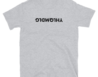 YHLQMDLG inverted Short-Sleeve Unisex T-Shirt