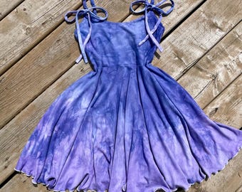 Lavender Ombré Pocket Dress