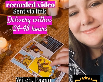 15 minute Video Reading: Recorded Tarot Reading