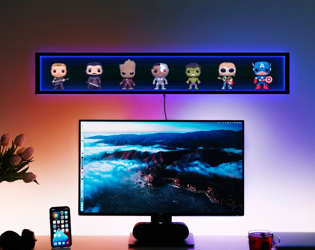 Custom Display Shelf, Neon Display Shelf , Display Shelf Led, Display