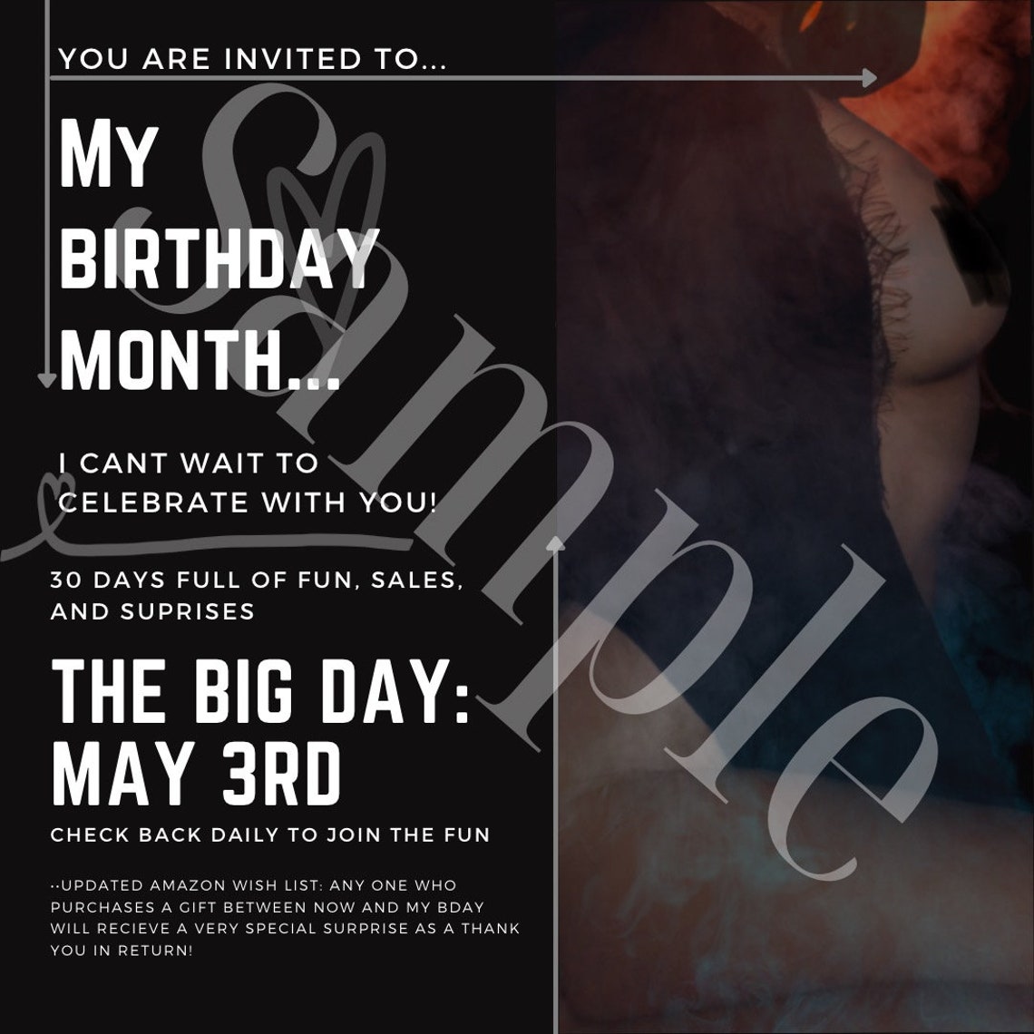 Custom Tip Menus and Other Graphics for Onlyfans Etsy