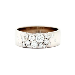 Classic Engagement Band, 925 Sterling Silver, Round Cut 1.8 Ct Diamond Ring, Wedding Diamond Band, Anniversary Gifts For Her, Ring For Women