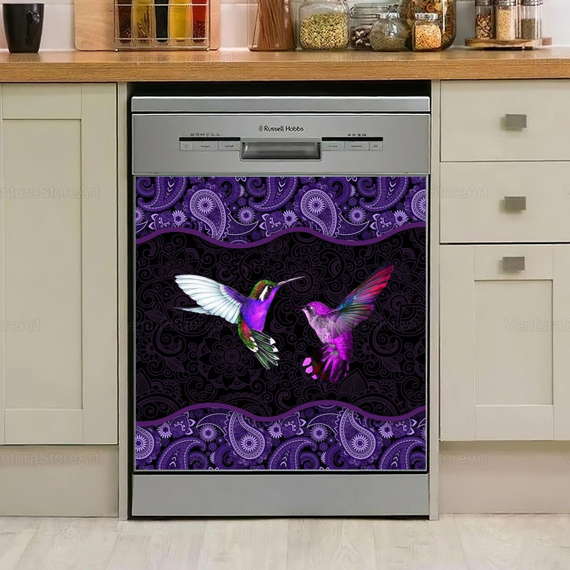 Hummingbird Dishwasher Cover