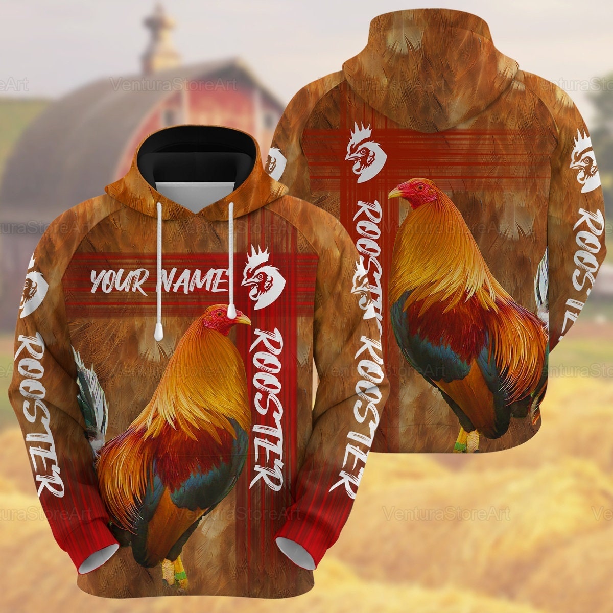 Rooster Sweater - Etsy UK