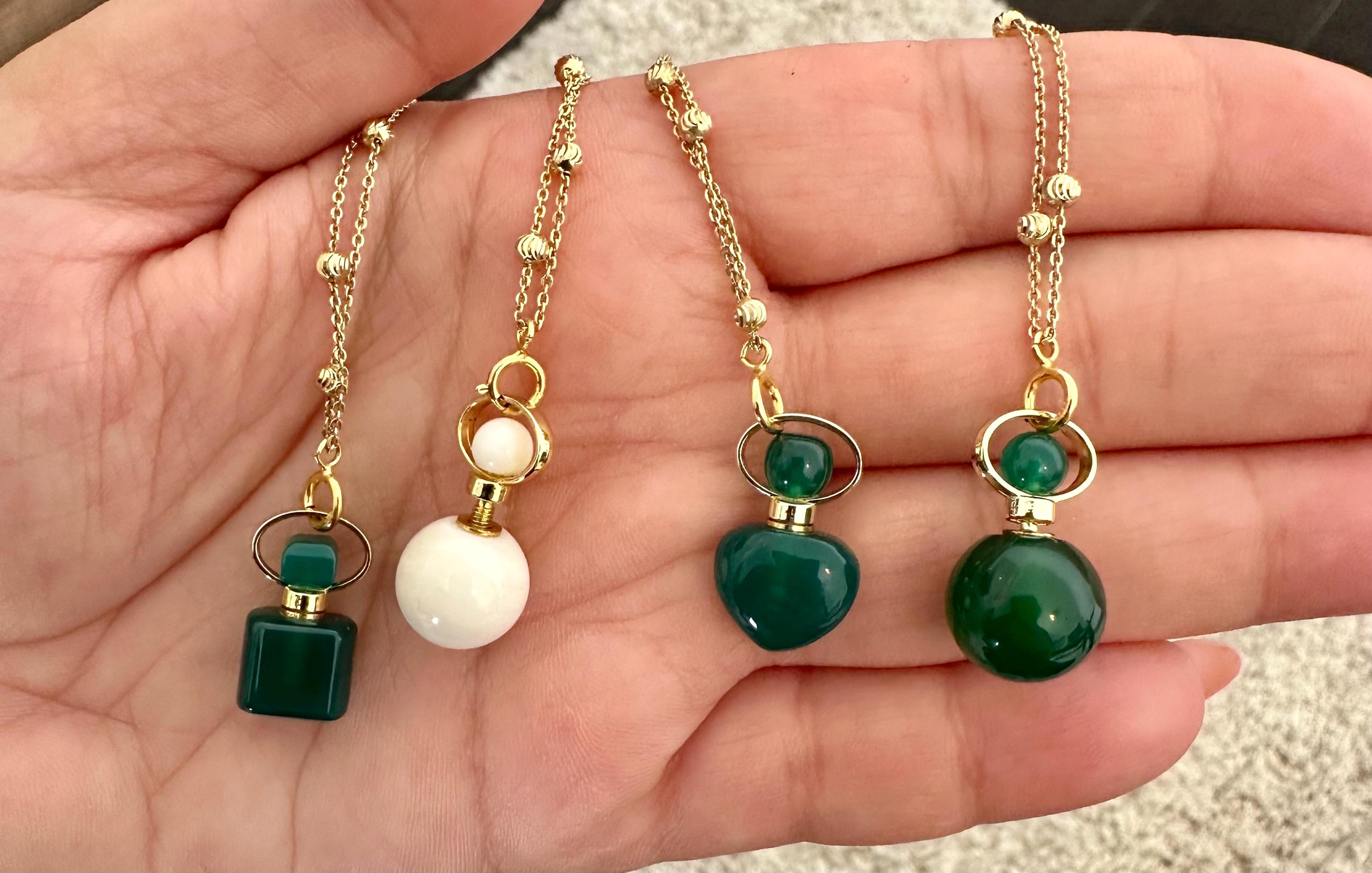 Love Potion Necklace – Semi-precious Stone, Sterling Silver